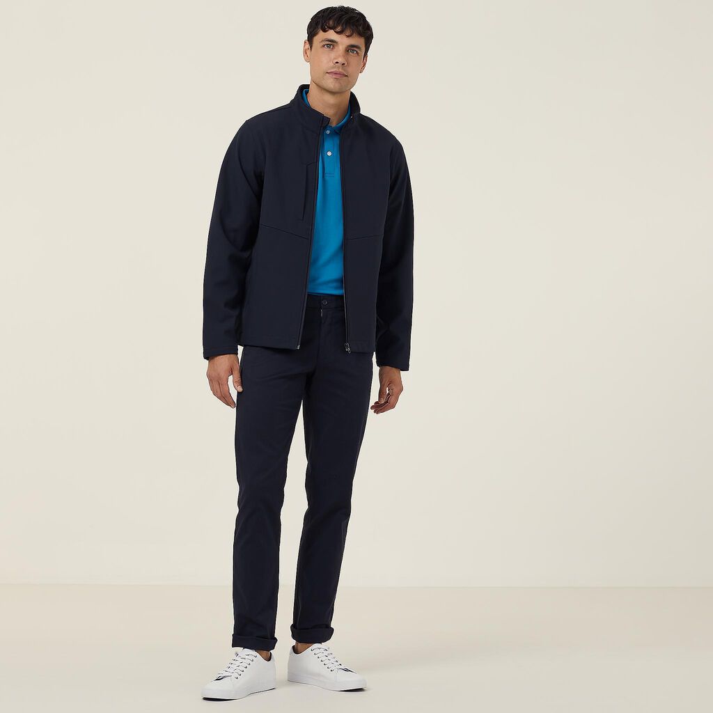 BONDED FLEECE ZIP JACKET