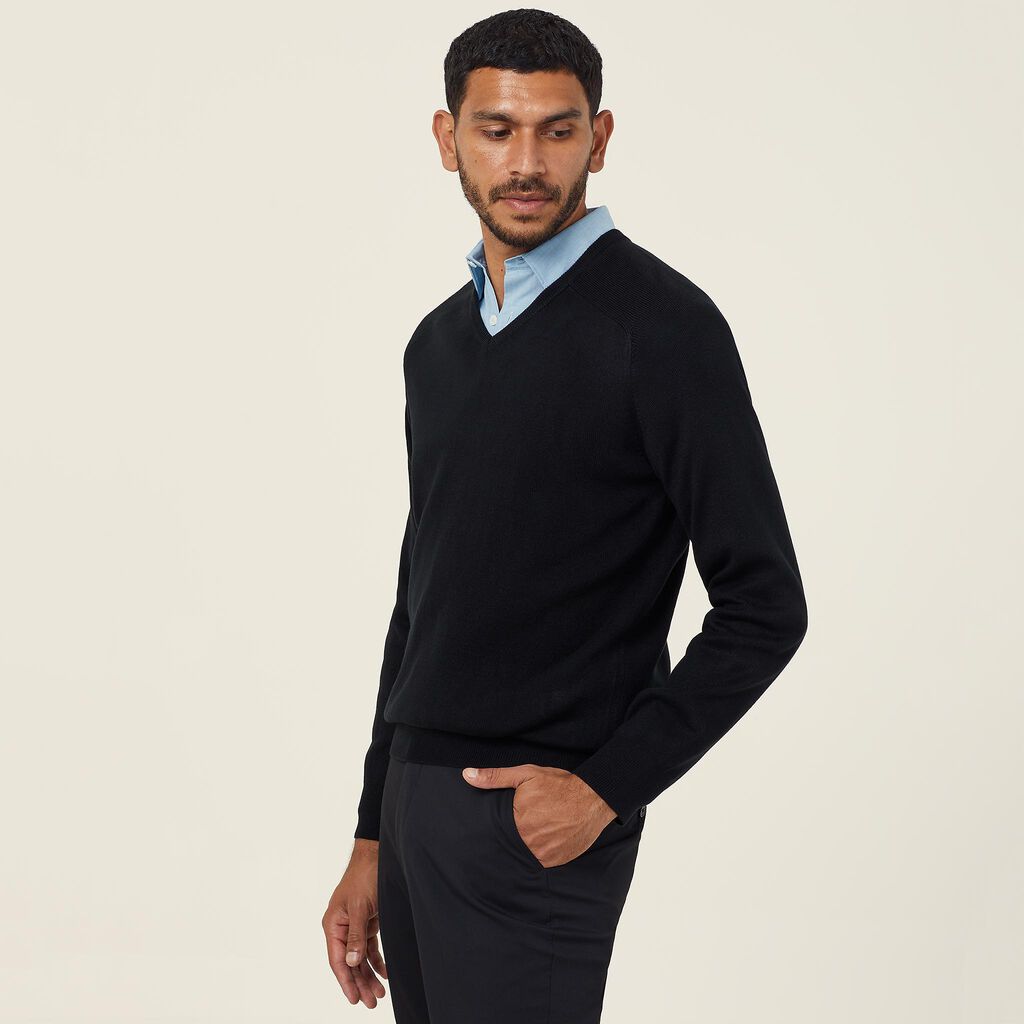 ACRYLIC V-NECK SWEATER