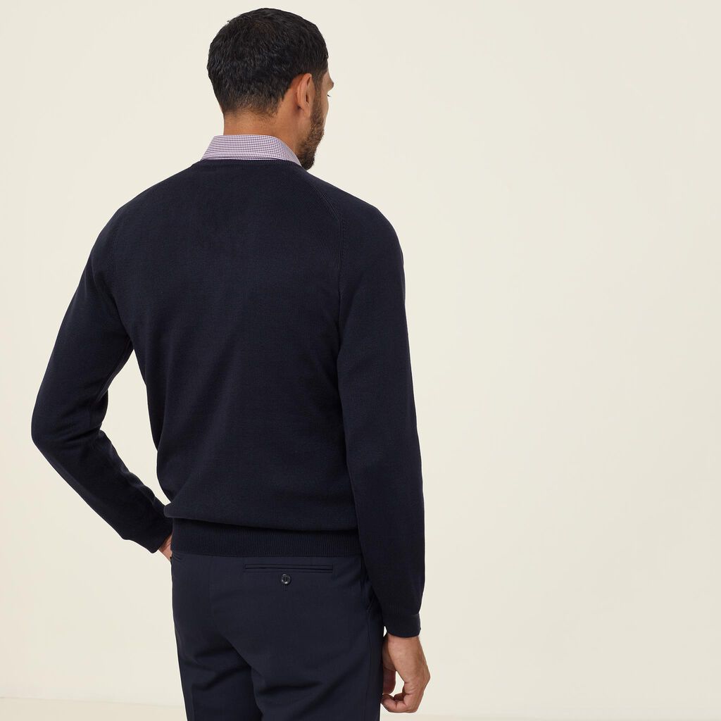 ACRYLIC V-NECK SWEATER
