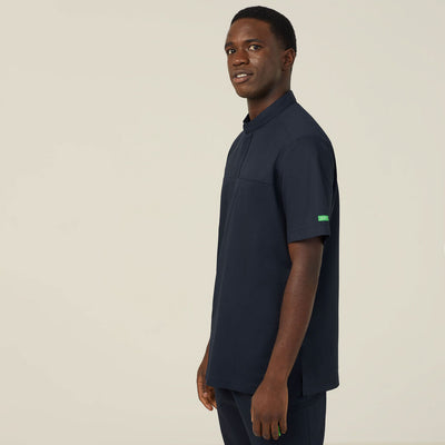 NEXT-GEN ANTIBACTERIAL ACTIVE DOHERTY MANDARIN COLLAR SCRUB TOP