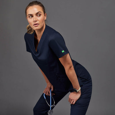 NEXT-GEN ANTIBACTERIAL ACTIVE FLORENCE SCRUB TOP