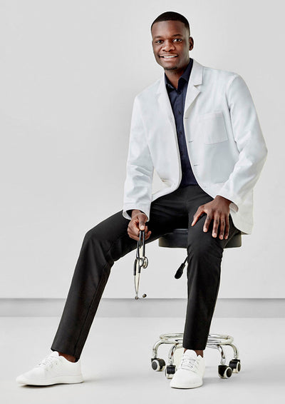 CC144MC-Hope Mens Cropped Lab Coat
