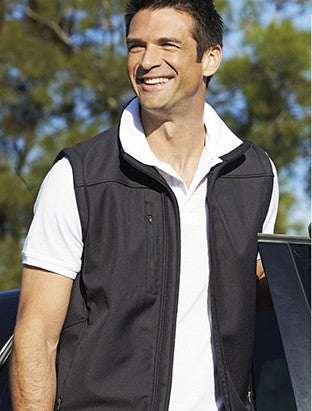 CJ1303-Mens Soft Shell Vest