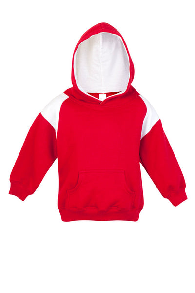 F335PP-Kids Shoulder  Contrast Panel Hoodies