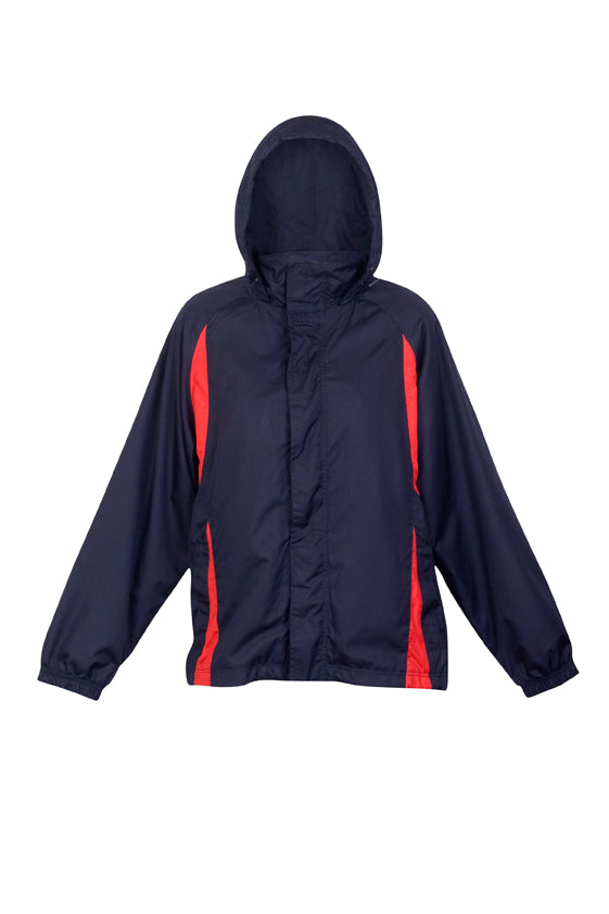 J008UN-Ladies/Junior Shower  Proof Sportech Nylon Jacket