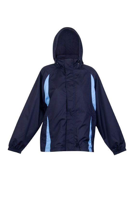 J008UN-Ladies/Junior Shower  Proof Sportech Nylon Jacket