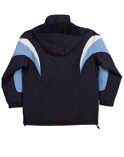 JK28 BATHURST Tri-colour Jacket With Hood Unisex