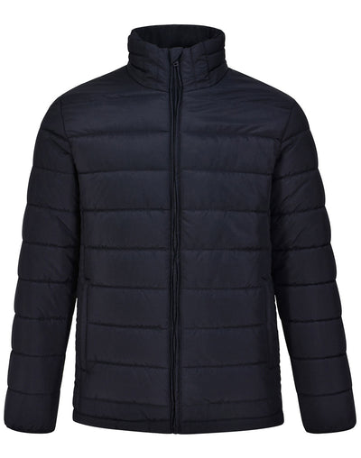 JK59 MENS SUSTAINABLE INSULATED PUFFER JACKET  (3D CUT)