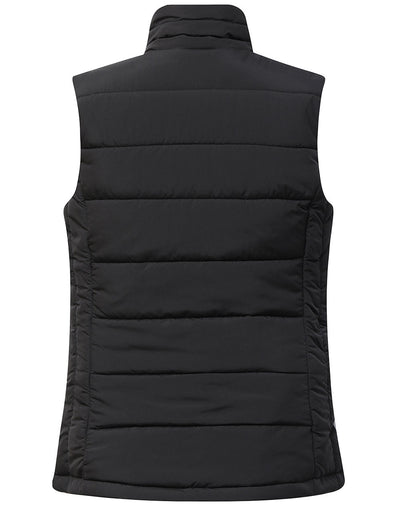 JK62 Ladies' Sustainable Insulated Puffer Vest (3D Cut)