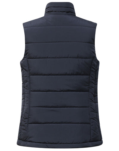 JK62 Ladies' Sustainable Insulated Puffer Vest (3D Cut)