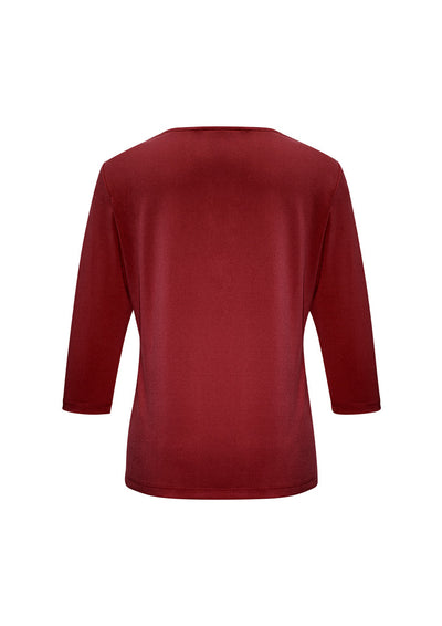 K819LT-Ladies Lana 3/4 Sleeve Top