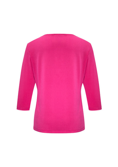 K819LT-Ladies Lana 3/4 Sleeve Top