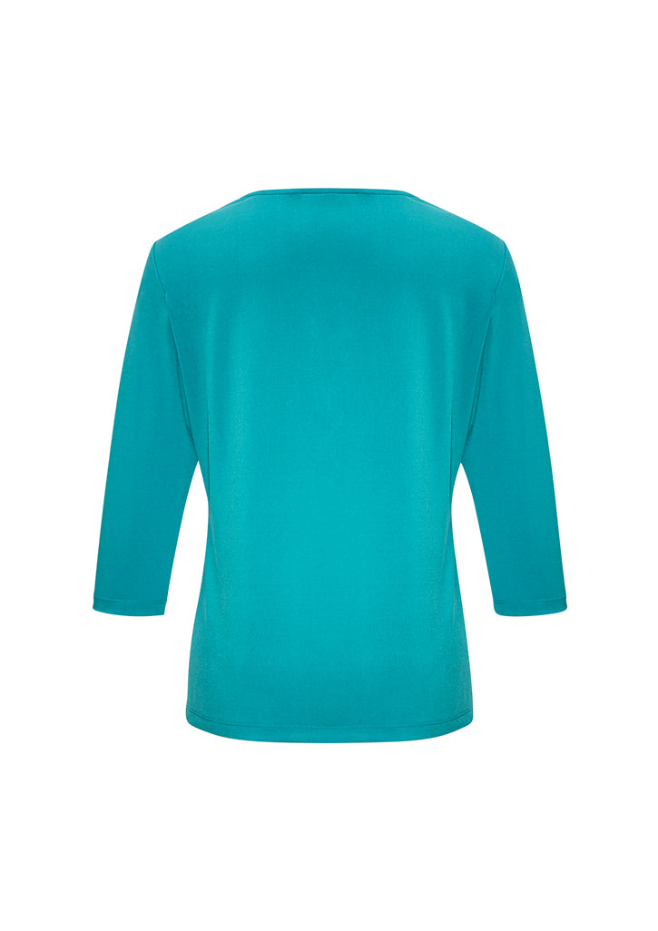 K819LT-Ladies Lana 3/4 Sleeve Top