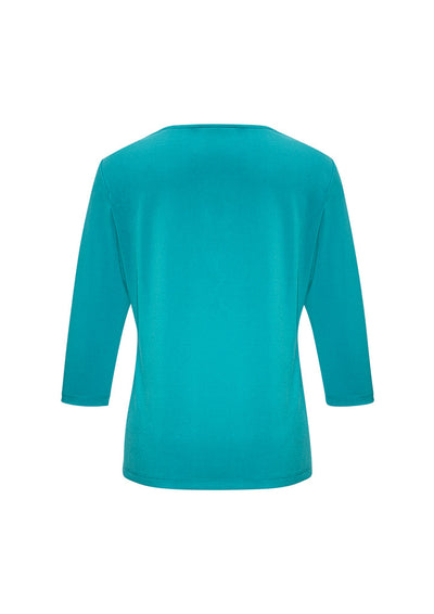 K819LT-Ladies Lana 3/4 Sleeve Top