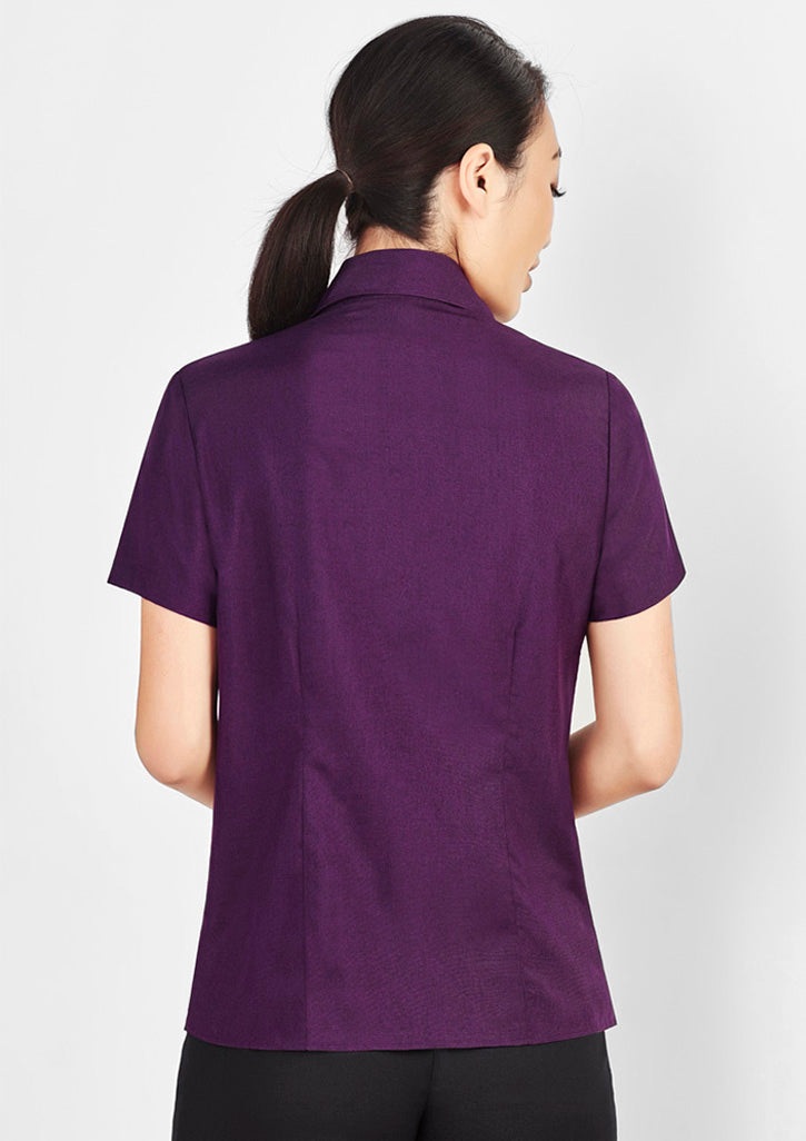 LB3601-Ladies Plain Oasis Short Sleeve Shirt