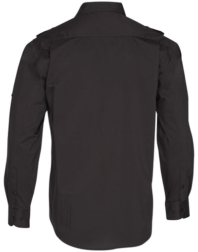 M7912 Men's Long Sleeve Military Shirt