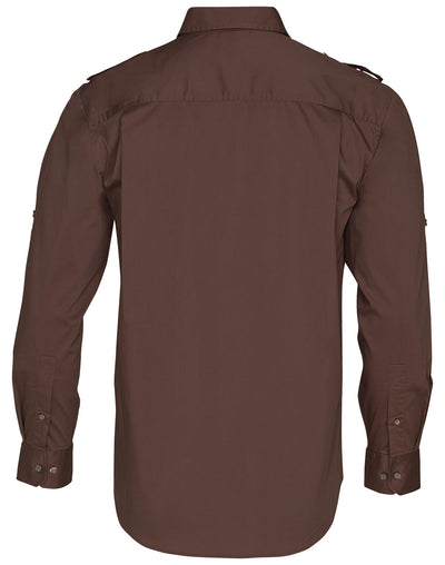 M7912 Men's Long Sleeve Military Shirt
