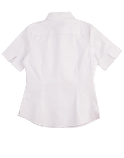 M8040S Women's CVC Oxford Short Sleeve Shirt
