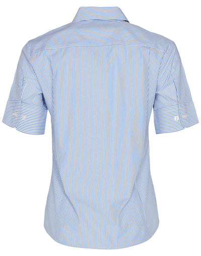 M8234 Women's Balance Stripe Short Sleeve Shirt