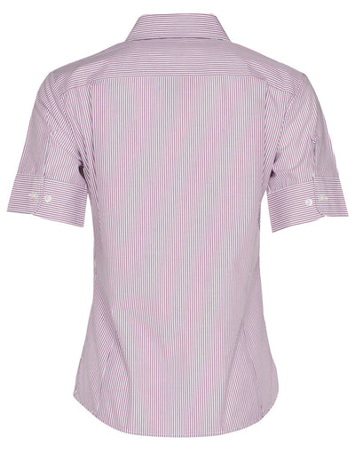 M8234 Women's Balance Stripe Short Sleeve Shirt