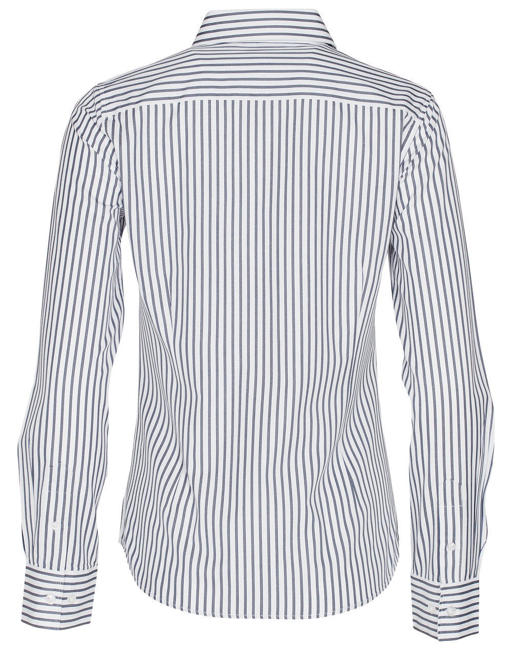 M8310L Ladies' Executive Sateen Stripe Long Sleeve Shirt