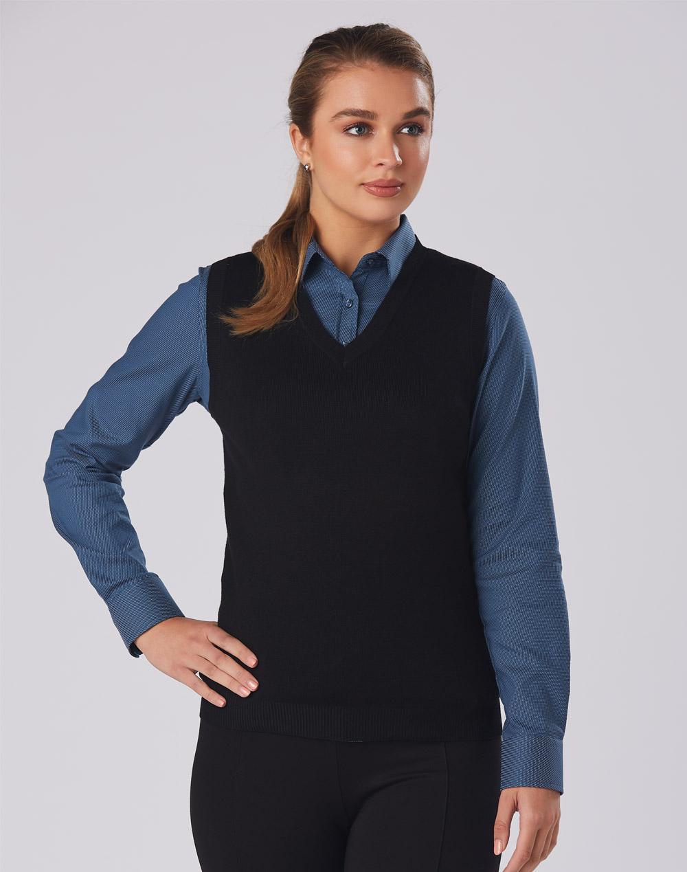 M9601 Women's V-Neck Vest