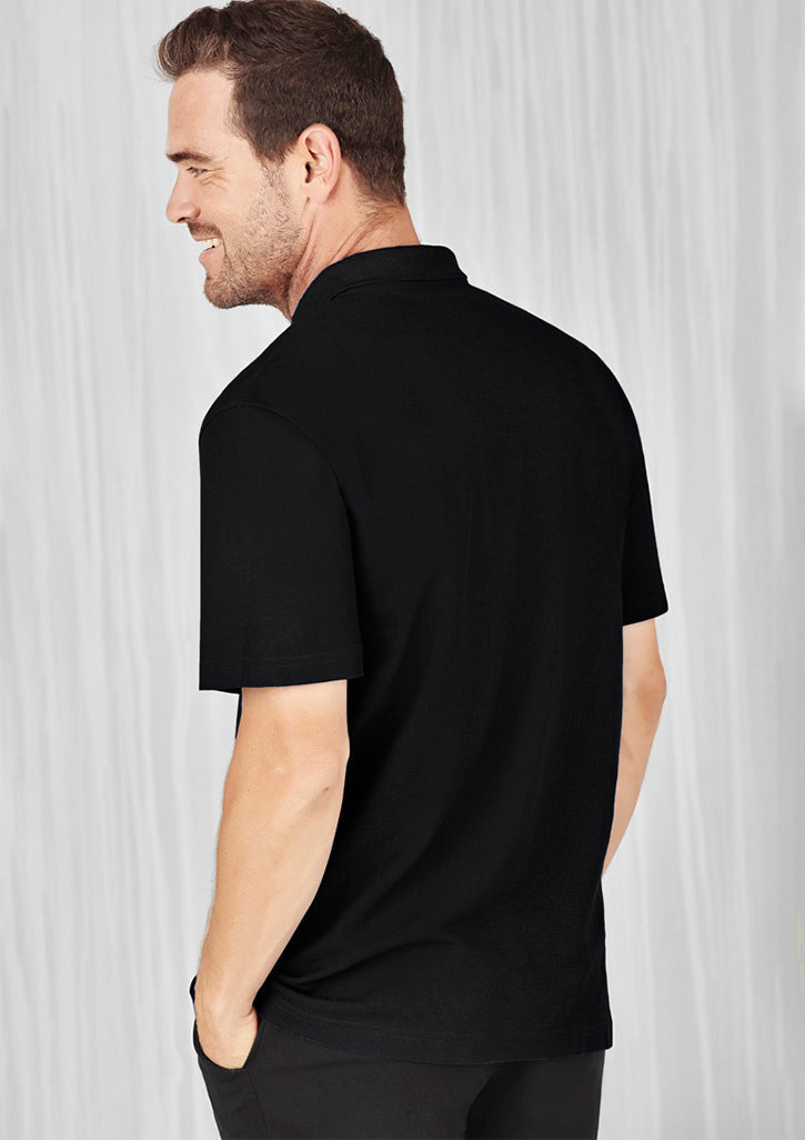 P400MS-Mens Crew Short Sleeve Polo