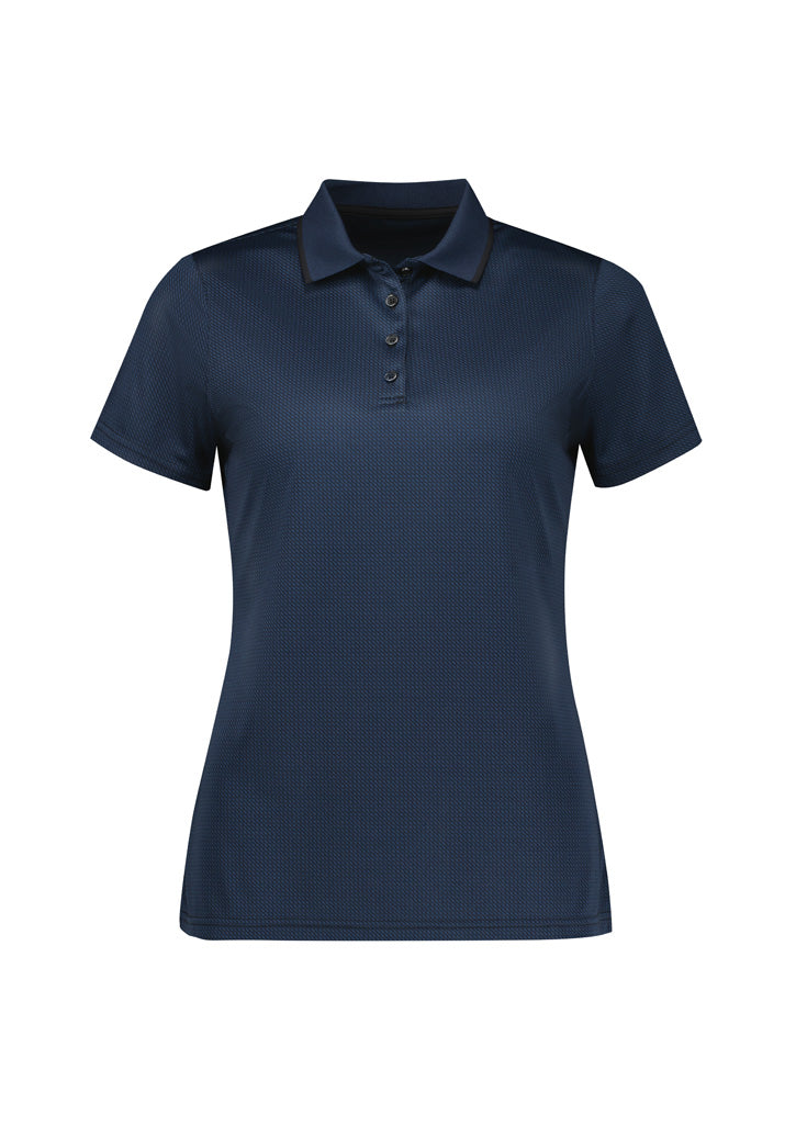 P412LS-Womens Echo Short Sleeve Polo