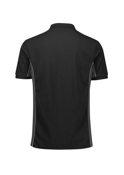 P413US-Unisex Grid Short Sleeve Polo