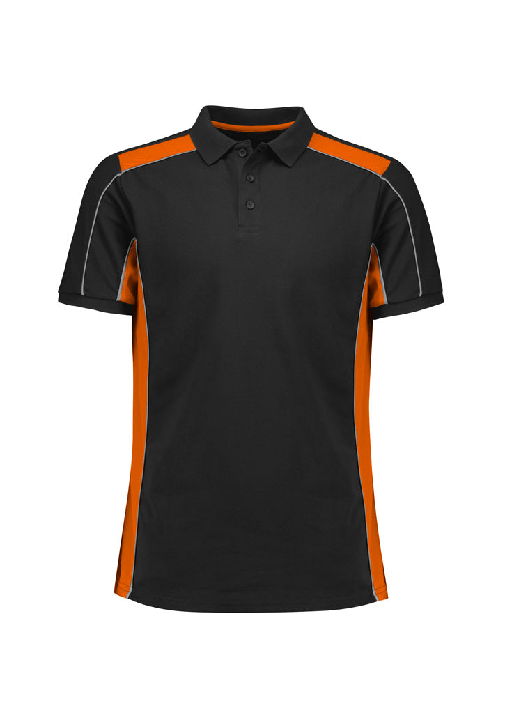P413US-Unisex Grid Short Sleeve Polo