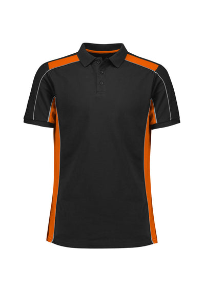 P413US-Unisex Grid Short Sleeve Polo