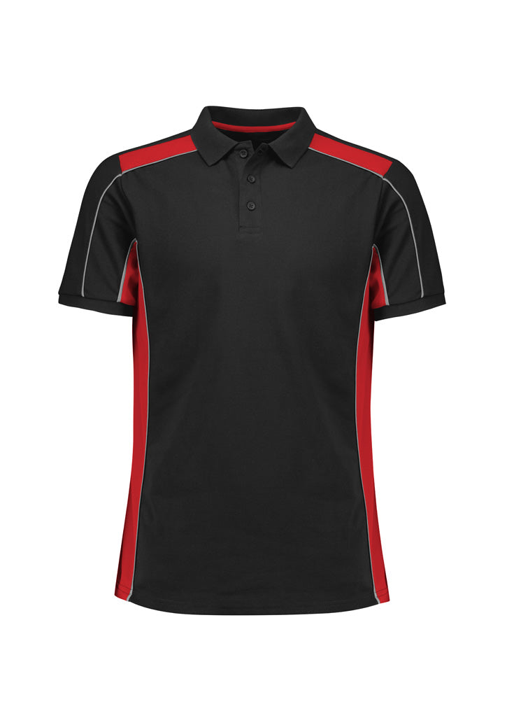 P413US-Unisex Grid Short Sleeve Polo