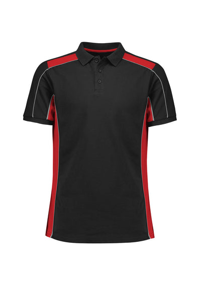 P413US-Unisex Grid Short Sleeve Polo
