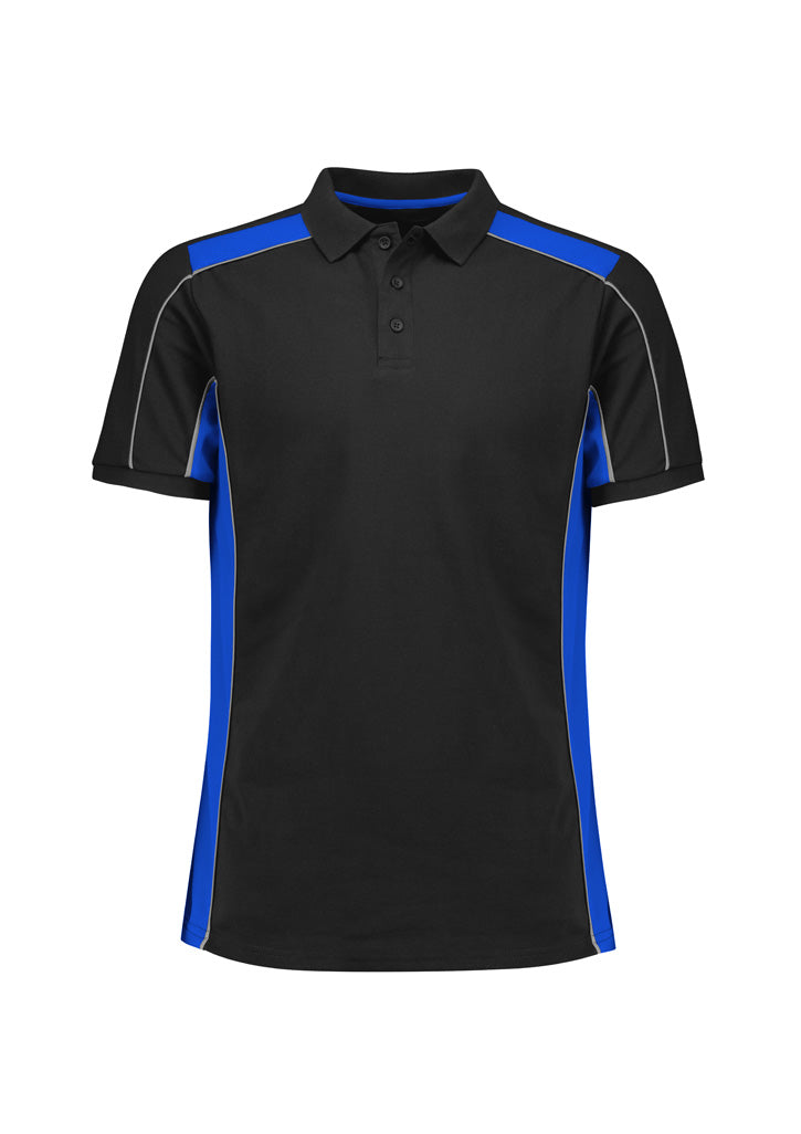 P413US-Unisex Grid Short Sleeve Polo