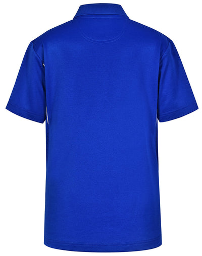 PS93K KIDS SUSTAINABLE POLY/COTTON CONTRAST SS POLO