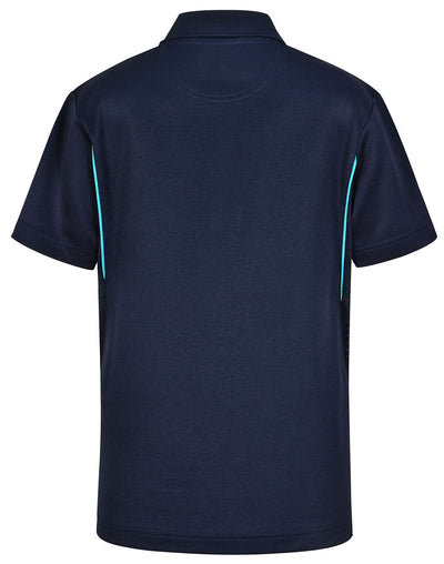 PS93K KIDS SUSTAINABLE POLY/COTTON CONTRAST SS POLO