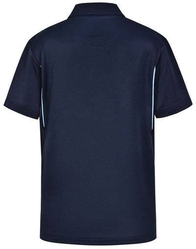 PS93K KIDS SUSTAINABLE POLY/COTTON CONTRAST SS POLO