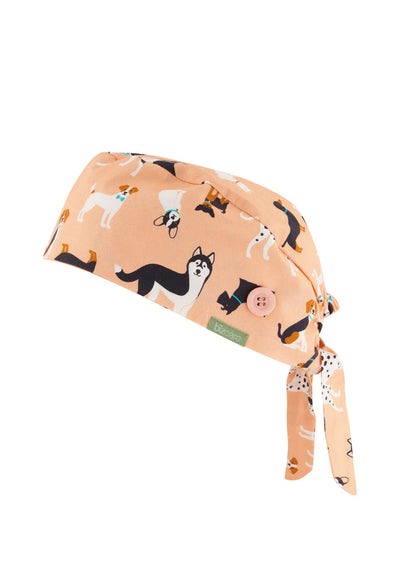 CSC245U-Unisex Printed Scrub Cap
