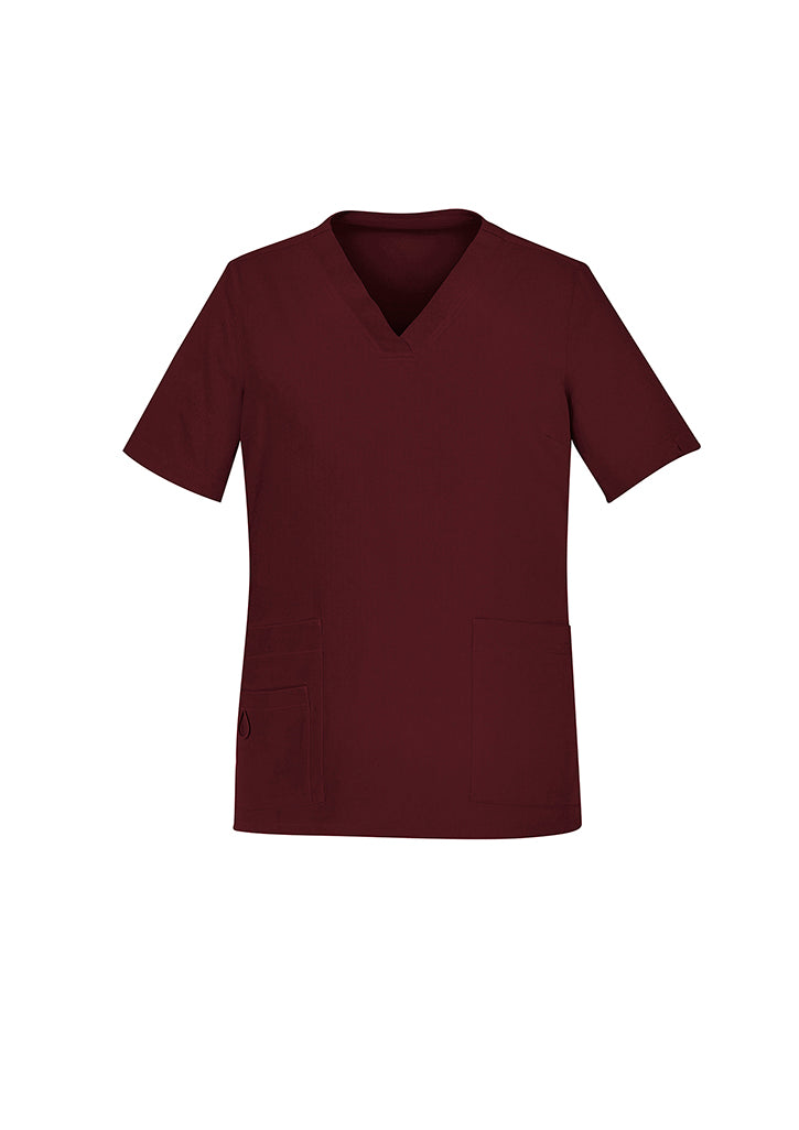 CST941LS-Avery Womens Easy fit V-Neck Scrub Top