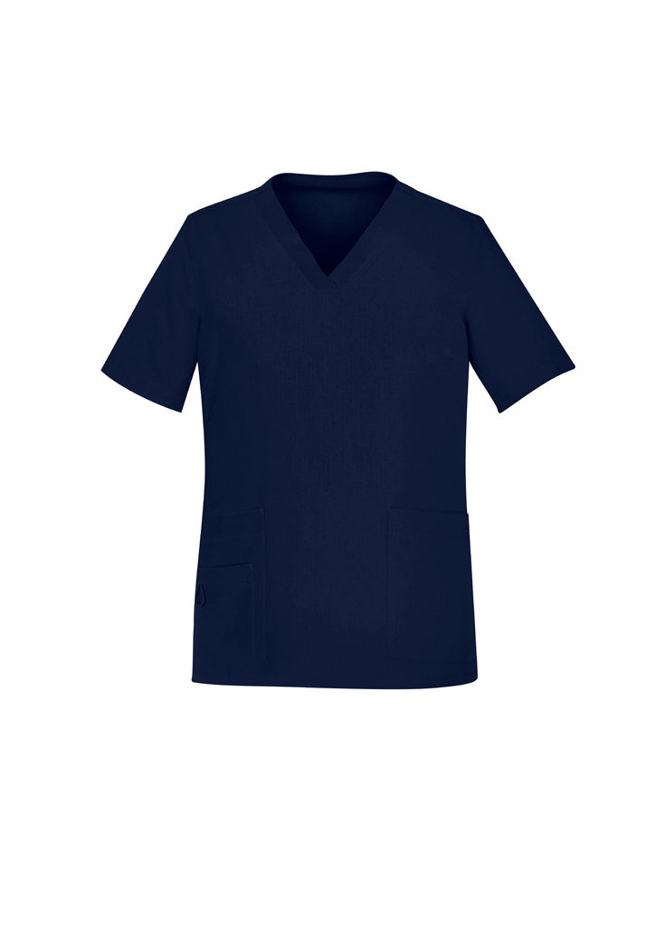 CST941LS-Avery Womens Easy fit V-Neck Scrub Top