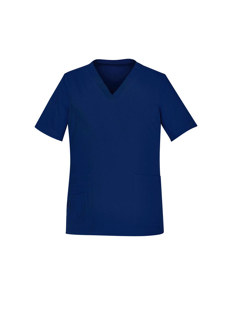 CST941LS-Avery Womens Easy fit V-Neck Scrub Top