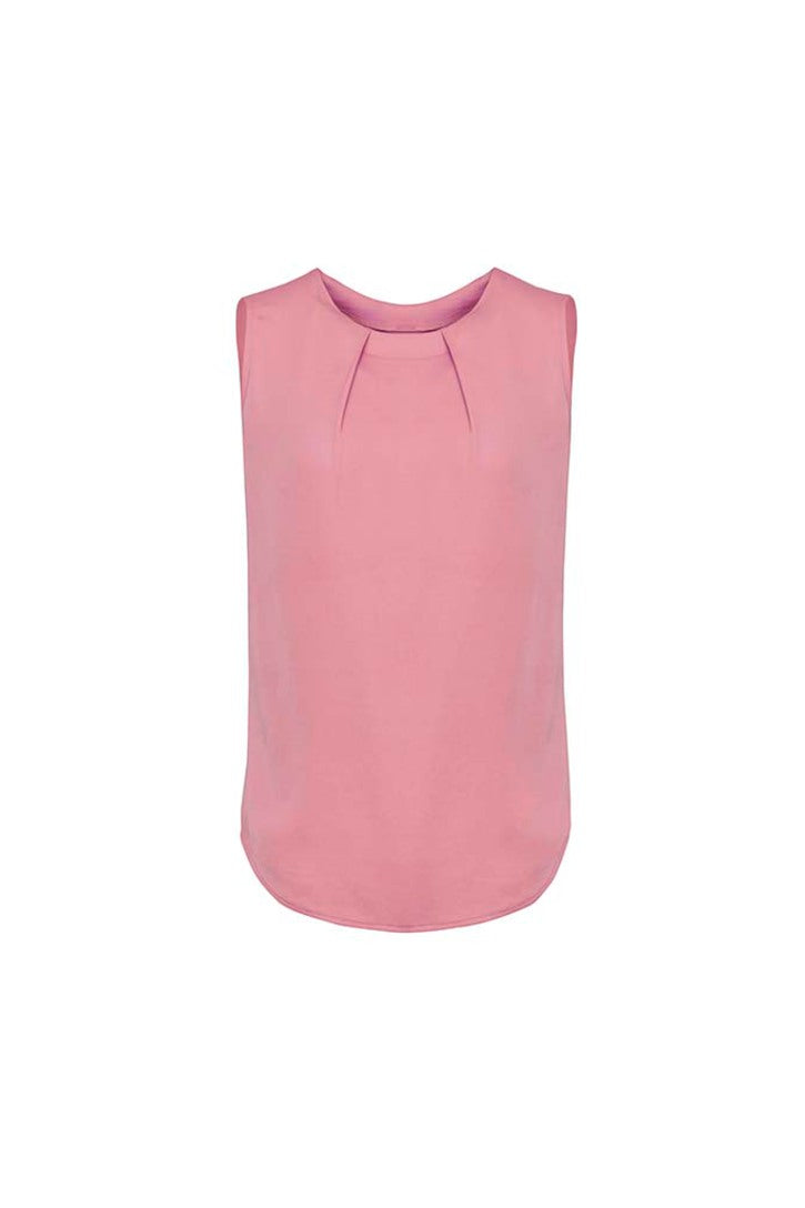 RB973LN-Estelle Womens Sleeveless Pleat Blouse