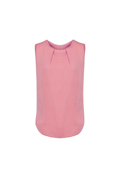 RB973LN-Estelle Womens Sleeveless Pleat Blouse