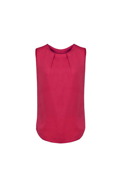 RB973LN-Estelle Womens Sleeveless Pleat Blouse