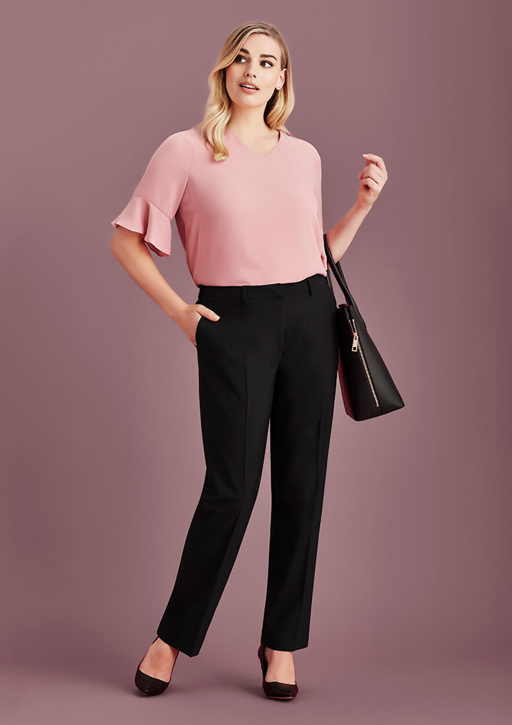 RGP975L-Siena Womens Adjustable Waist Straight Leg Pant