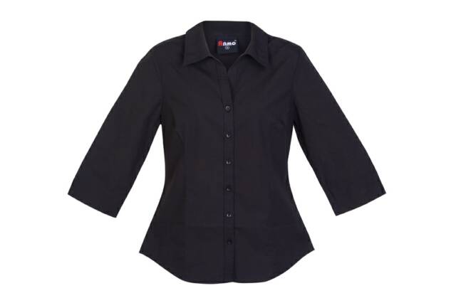 S004FQ-Ladies 3/4 Sleeve Shirts