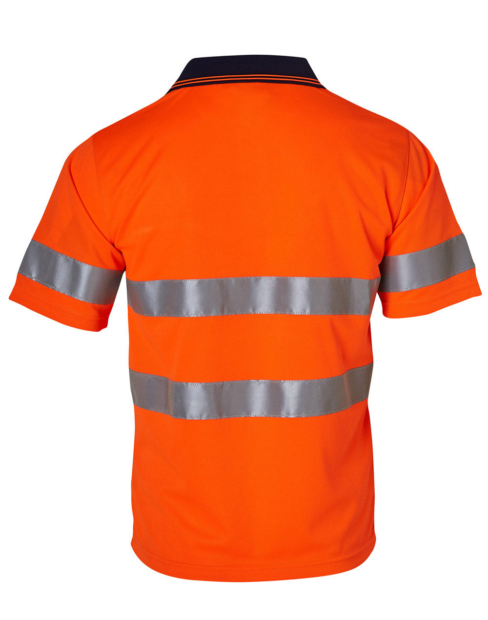 AIW SW17A HI-VIS SHORT SLEEVE POLO WITH 3M TAPES