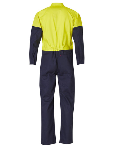 AIW SW204 MEN'S TWO TONE COTTON DRILL COVERALL REGULAR SIZE