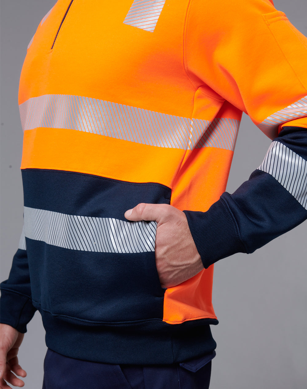 AIW SW32 Vic Rail Hi Vis Safety Jumper- Unisex