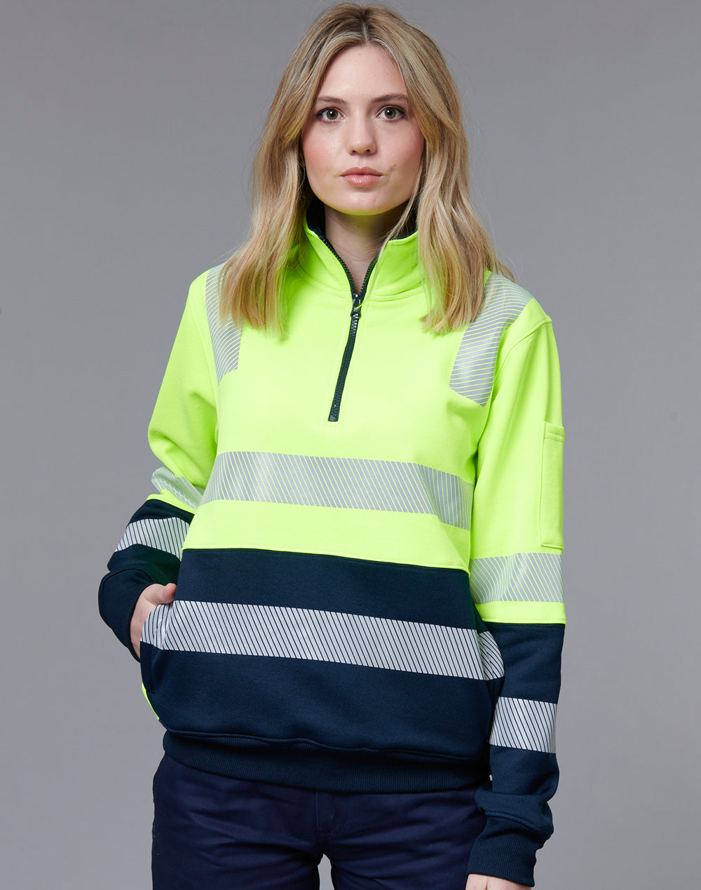 AIW SW32 Vic Rail Hi Vis Safety Jumper- Unisex